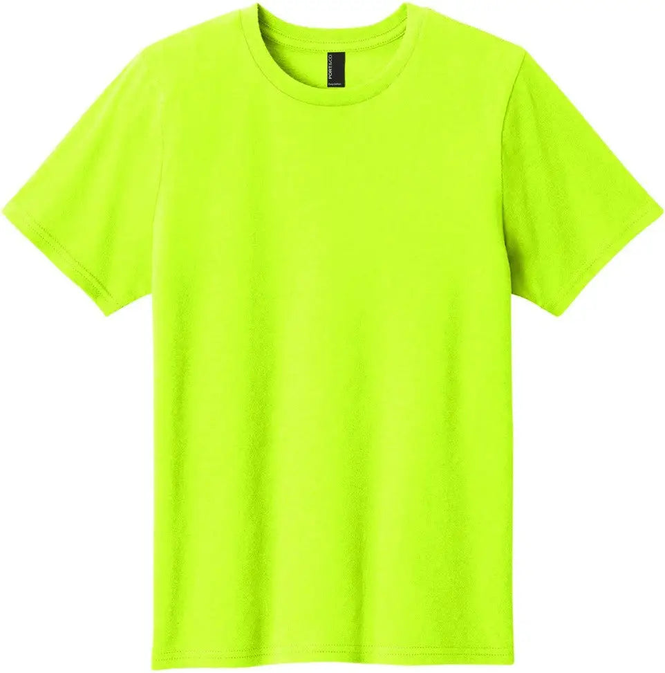 Port & Company Pc43y co Youth Easy Cotton Tee - S. Green - Xs
