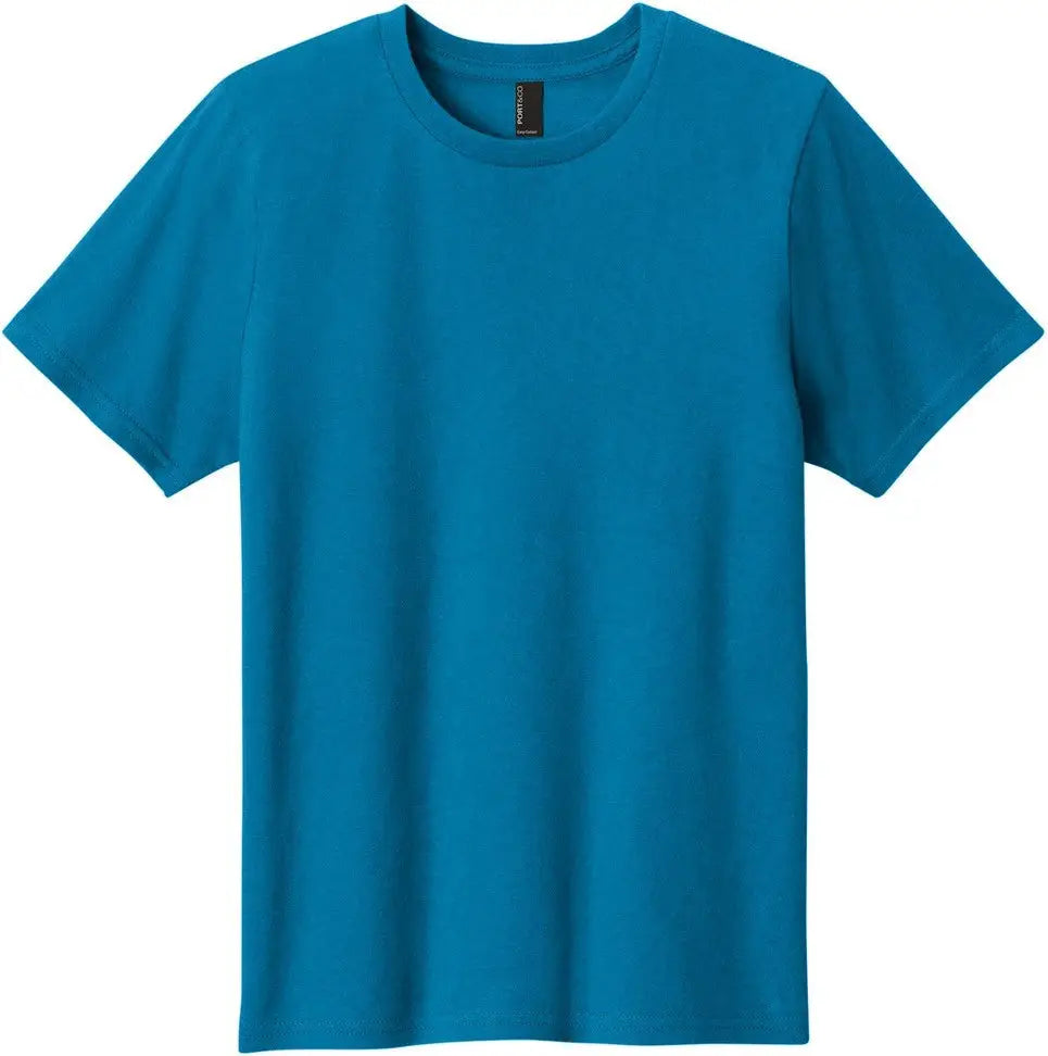 Port & Company Pc43y co Youth Easy Cotton Tee - Sapphire