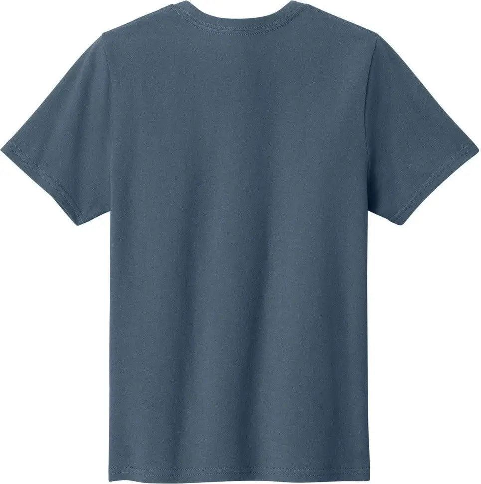 Port & Company Pc43y co Youth Easy Cotton Tee - Steel Blue