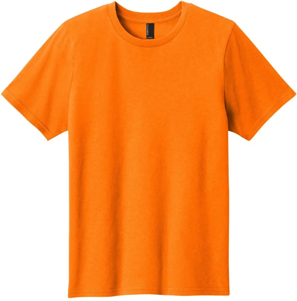 Port & Company Pc43y co Youth Easy Cotton Tee - Tennessee Orange - Xs