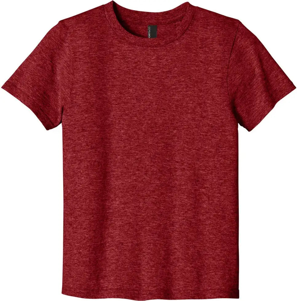 Port & Company Pc43y co Youth Easy Cotton Tee - Vintage Red