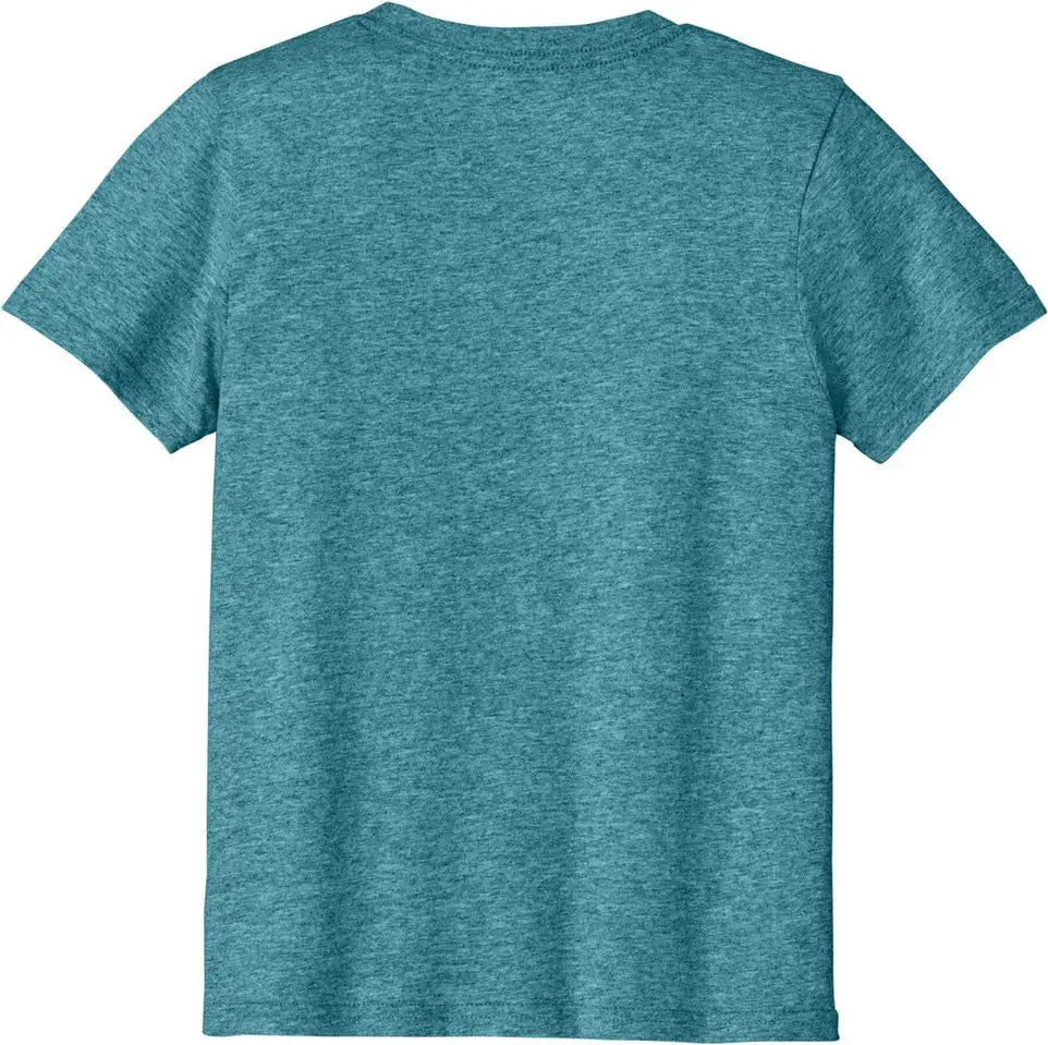 Port & Company Pc43y co Youth Easy Cotton Tee - Vivid Teal Heather