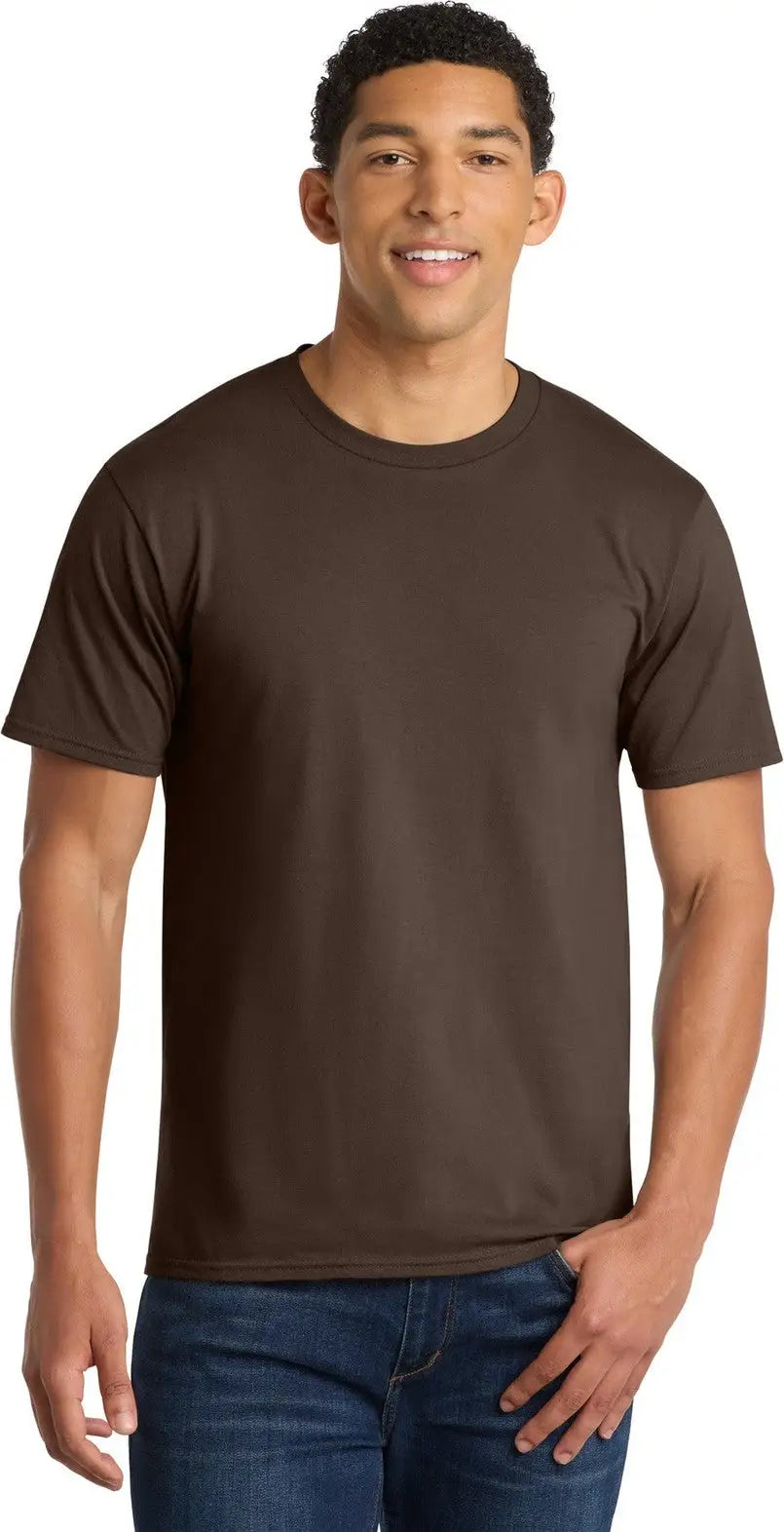 Port & Company Pc450 co Fan Favorite Tee - Dark Chocolate Brown - Adult s