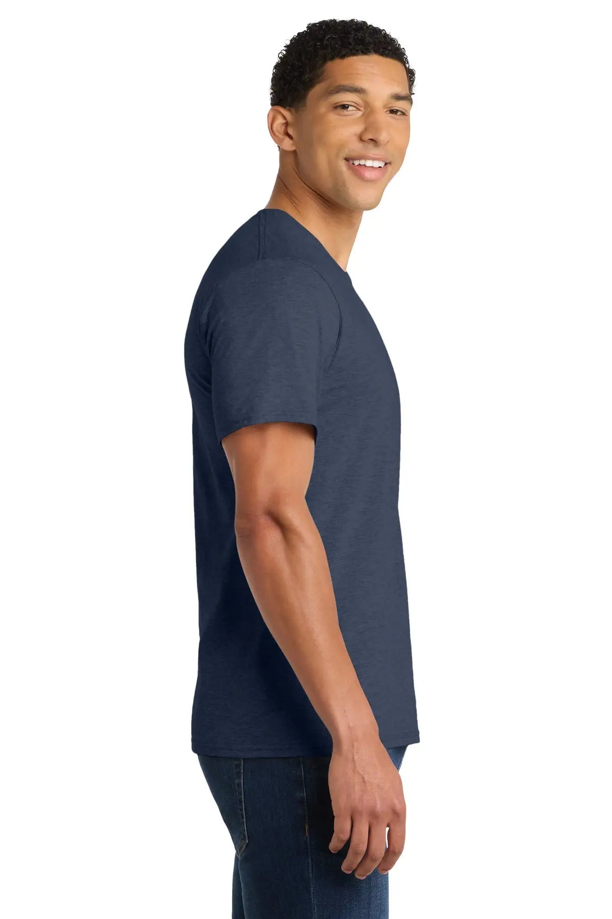 Port & Company Pc450 co Fan Favorite Tee - Heather Navy