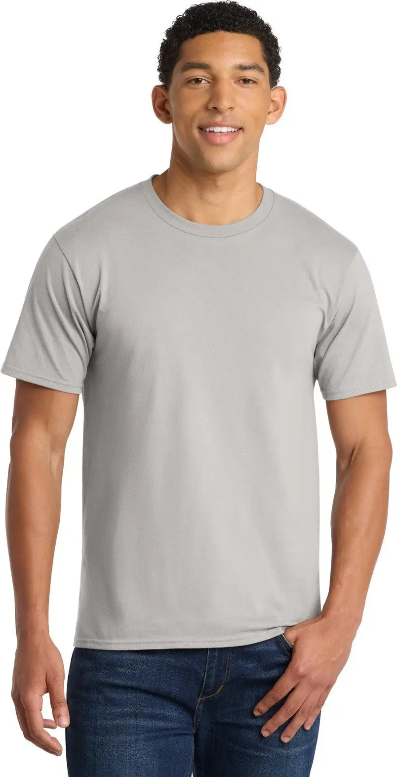 Port & Company Pc450 co Fan Favorite Tee - Silver