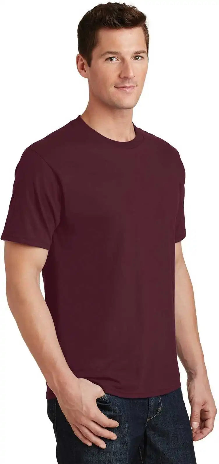 Port &amp; Company Pc450 Fan Favorite Tee Athletic Maroon