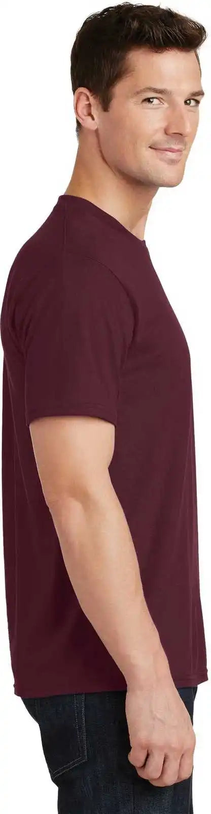 Port &amp; Company Pc450 Fan Favorite Tee Athletic Maroon