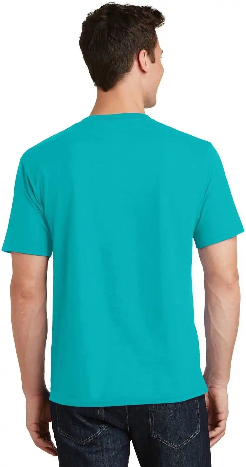 Port &amp; Company Pc450 Fan Favorite Tee Bright Aqua