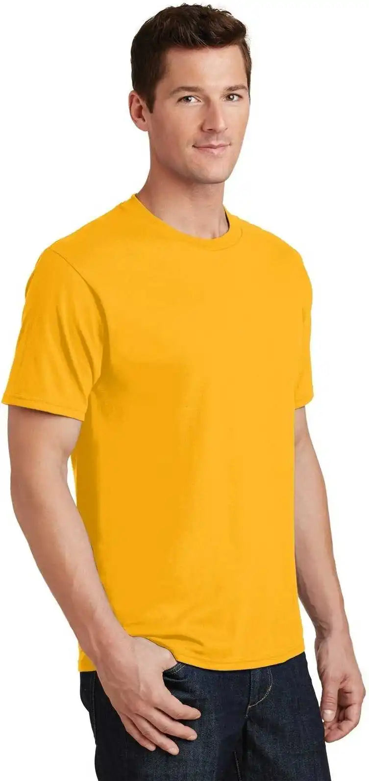 Port &amp; Company Pc450 Fan Favorite Tee Bright Gold