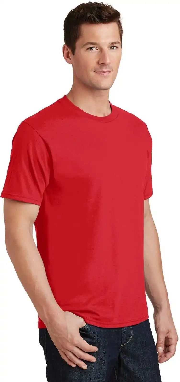 Port &amp; Company Pc450 Fan Favorite Tee Bright Red