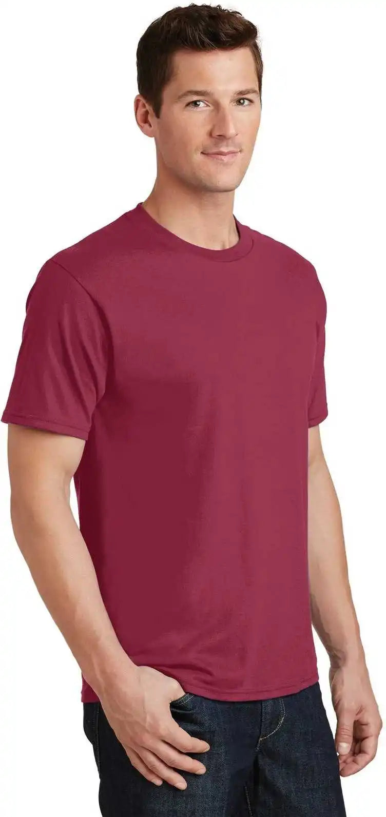 Port &amp; Company Pc450 Fan Favorite Tee Garnet