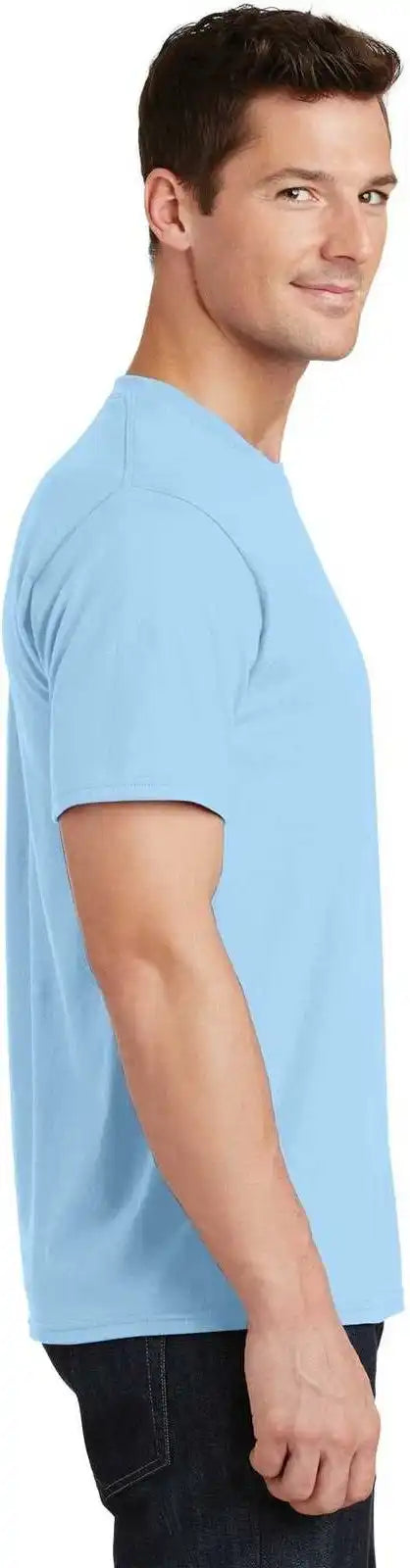 Port &amp; Company Pc450 Fan Favorite Tee Light Blue