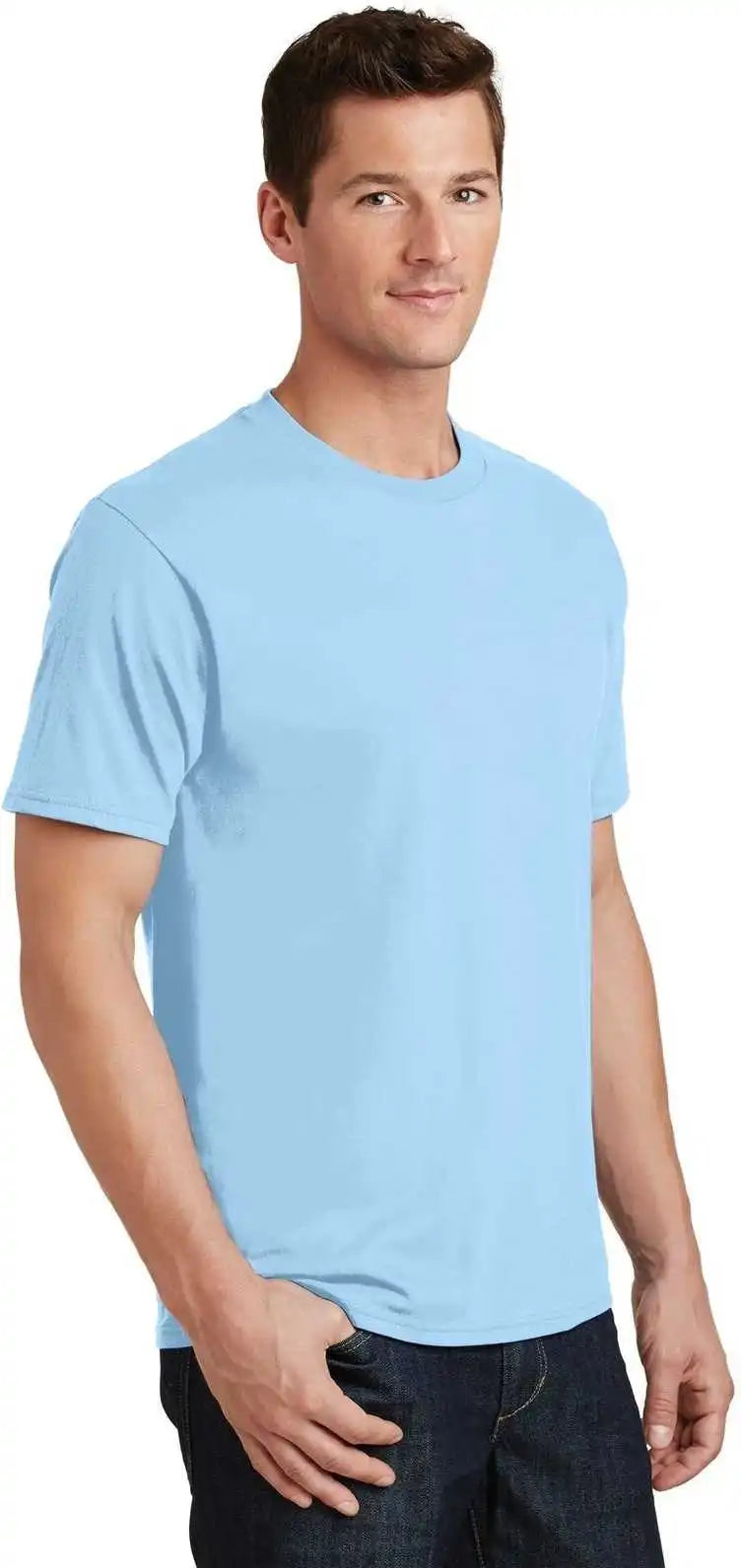 Port &amp; Company Pc450 Fan Favorite Tee Light Blue