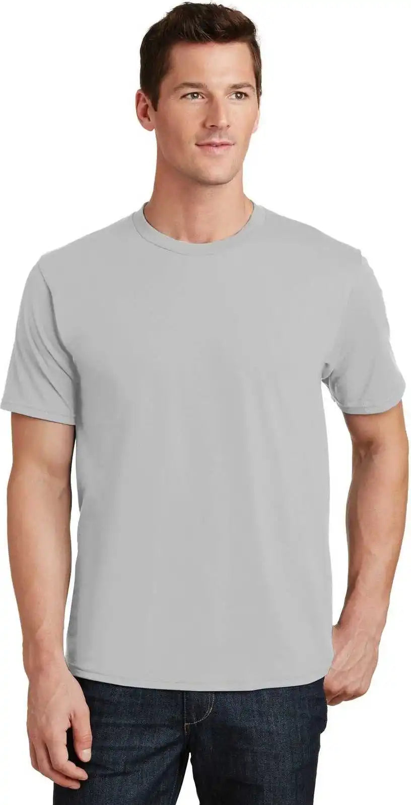Port & Company Pc450 Fan Favorite Tee Silver