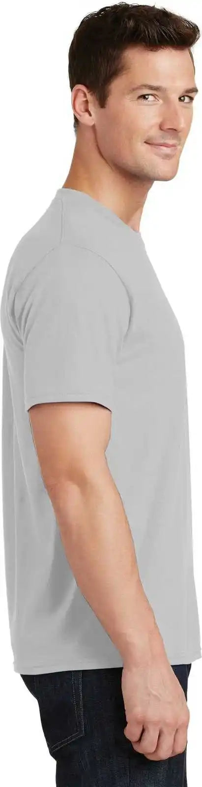 Port &amp; Company Pc450 Fan Favorite Tee Silver