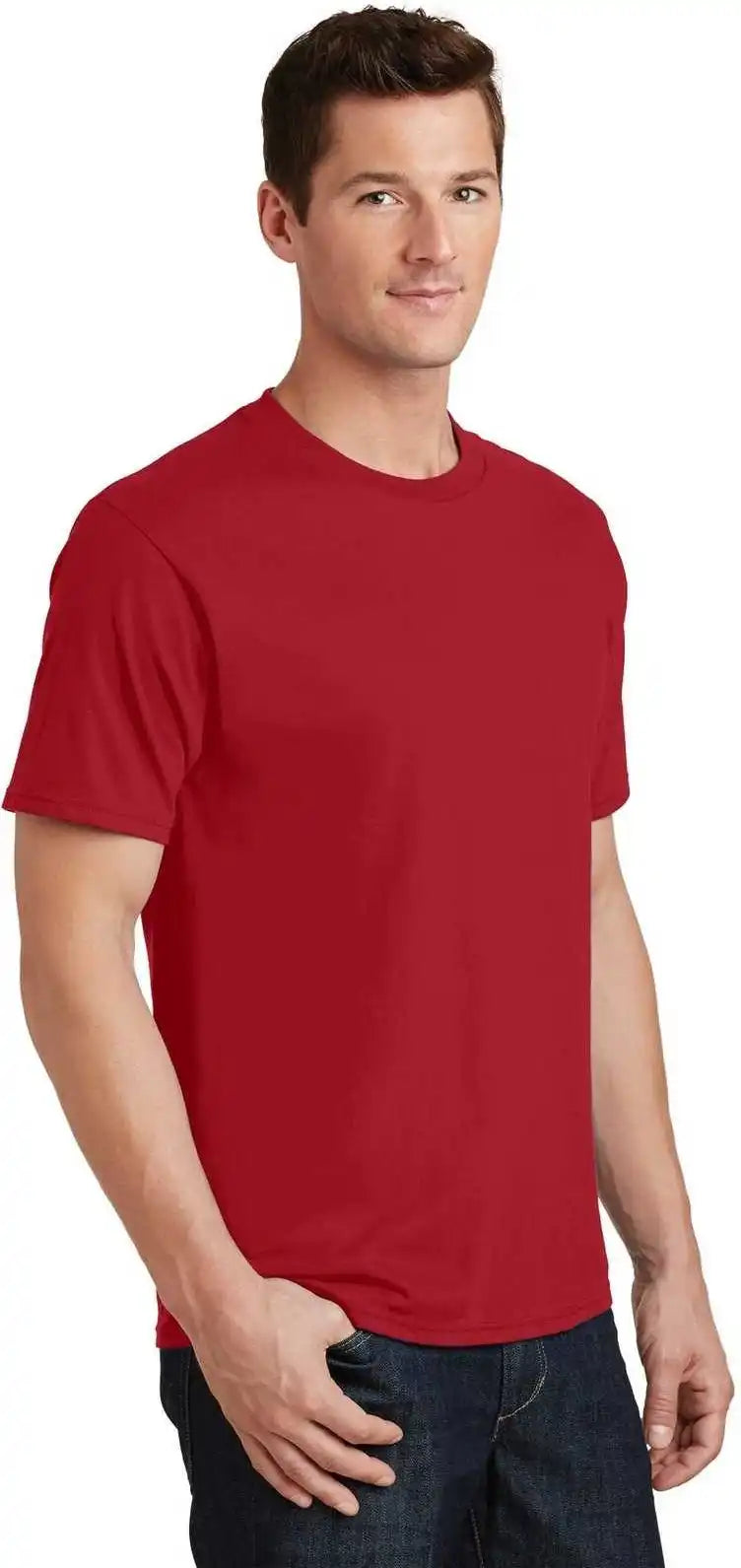 Port &amp; Company Pc450 Fan Favorite Tee Team Cardinal