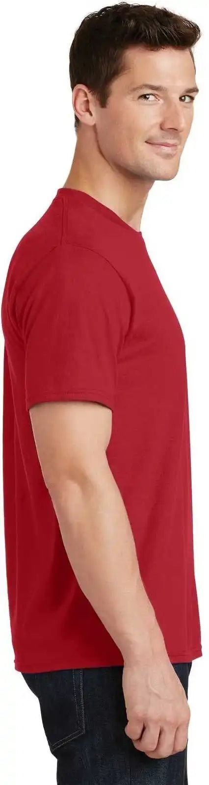 Port &amp; Company Pc450 Fan Favorite Tee Team Cardinal