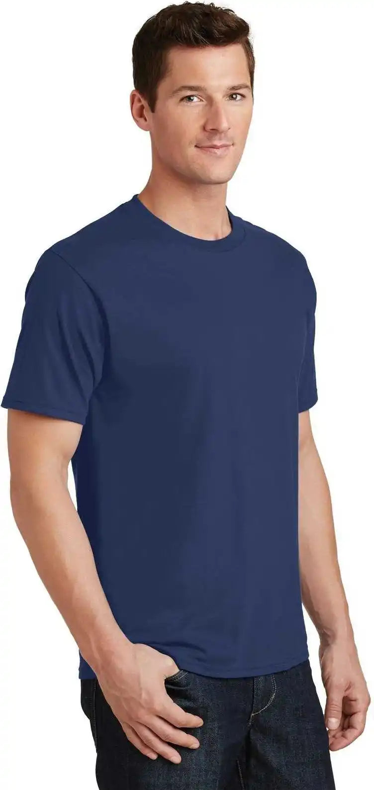 Port &amp; Company Pc450 Fan Favorite Tee Team Navy