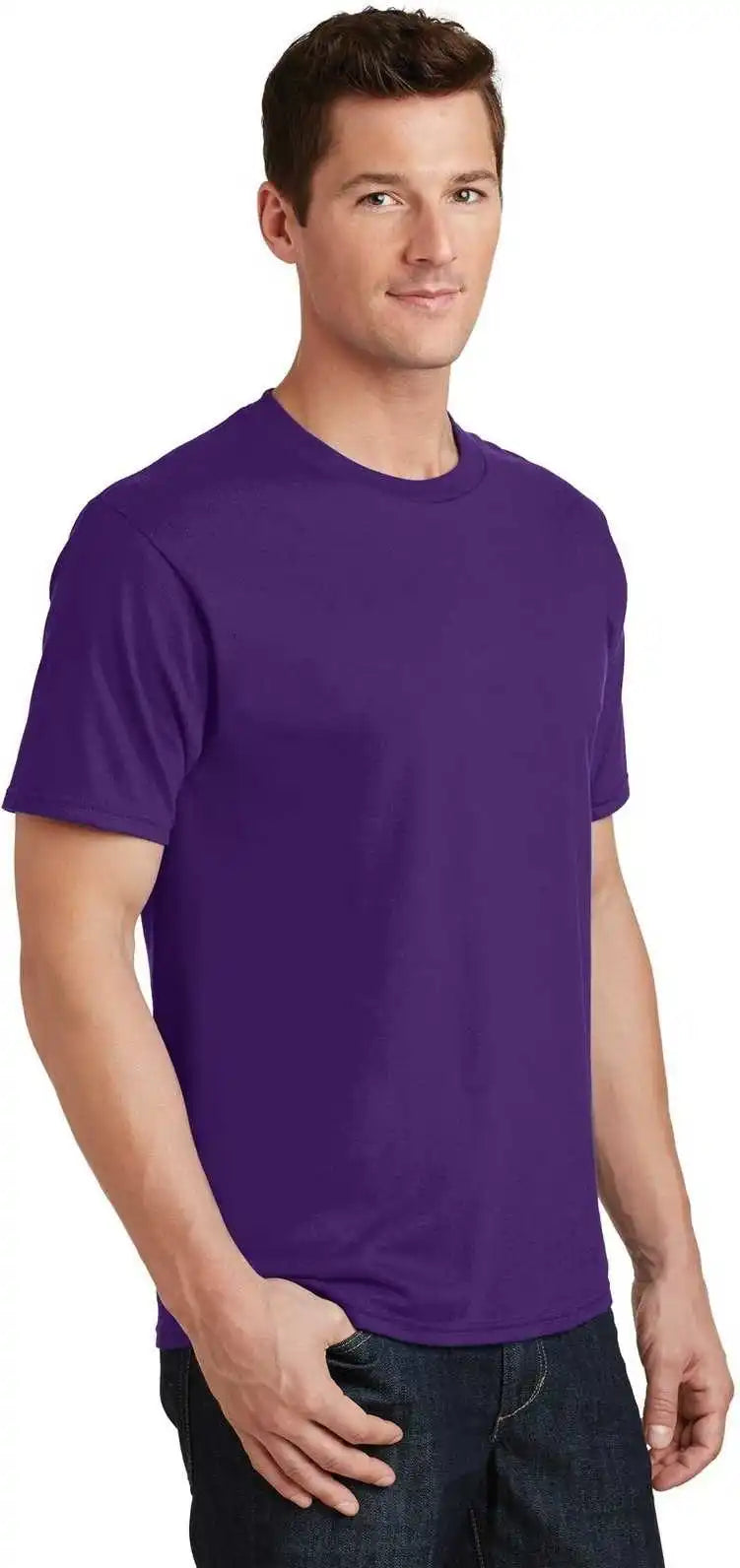 Port & Company Pc450 Fan Favorite Tee Team Purple