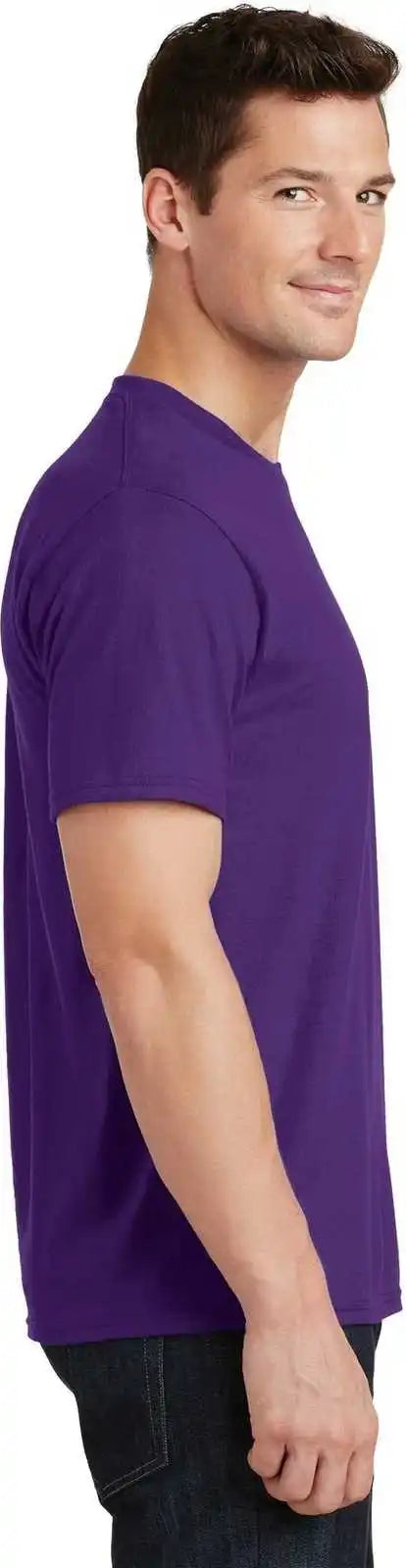 Port & Company Pc450 Fan Favorite Tee Team Purple