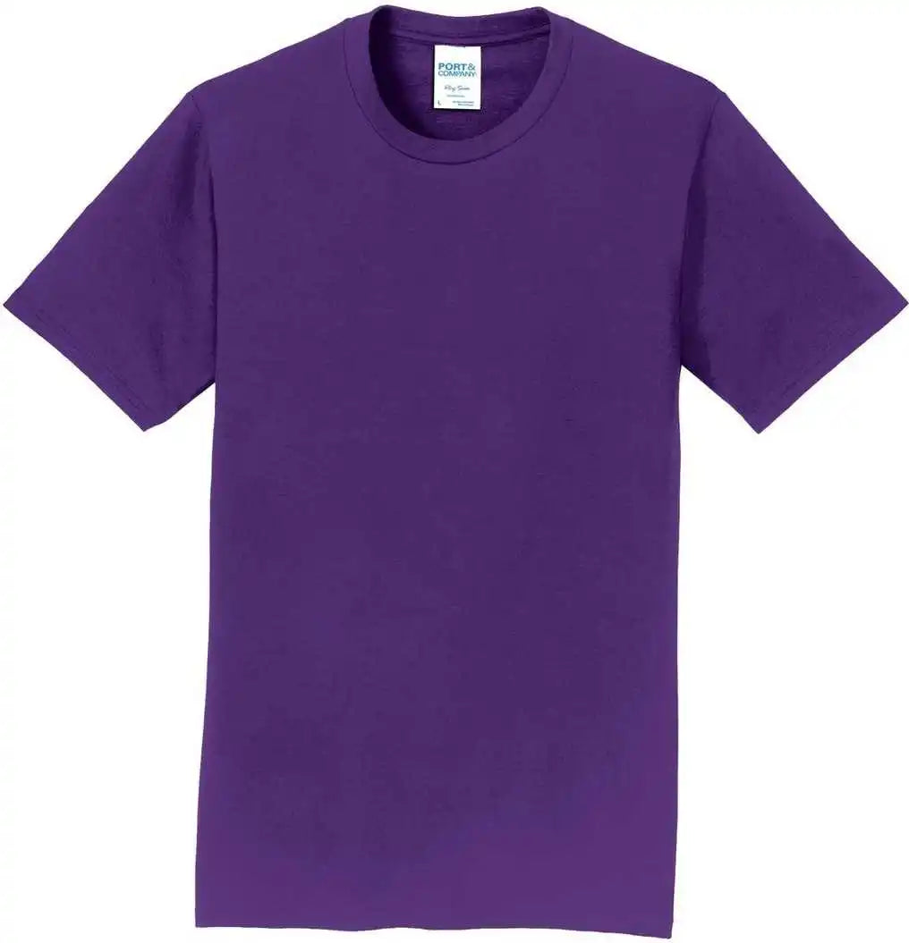 Port & Company Pc450 Fan Favorite Tee Team Purple