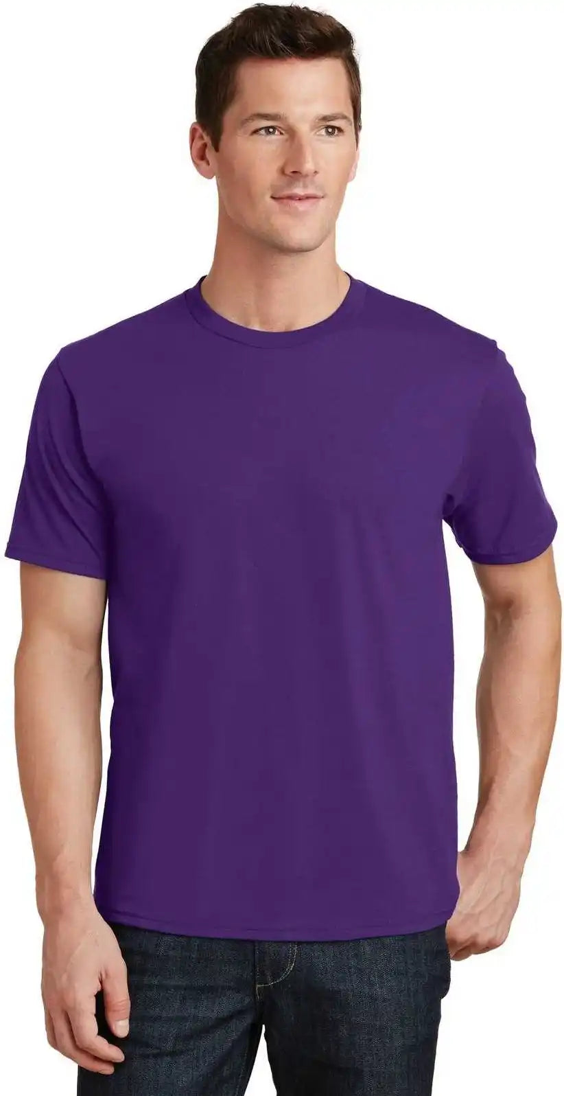 Port & Company Pc450 Fan Favorite Tee Team Purple