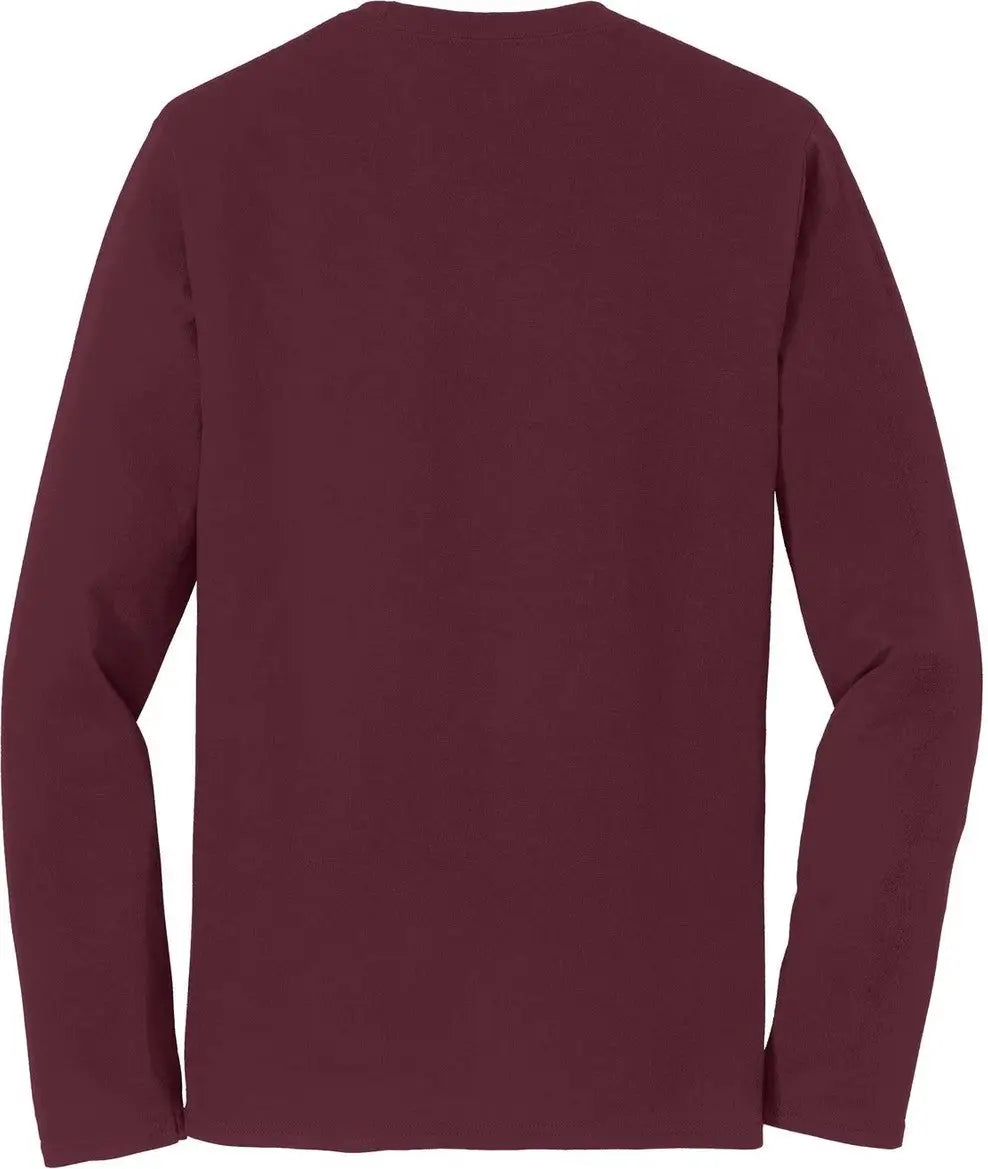 Port & Company Pc450ls co Long Sleeve Fan Favorite Tee - Athletic Maroon