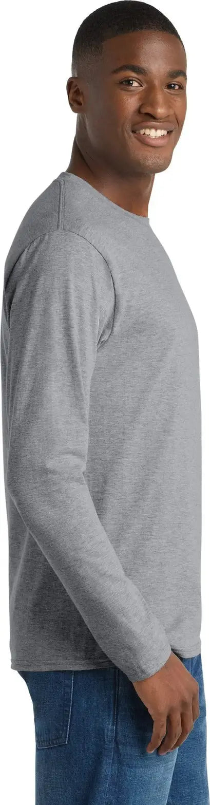Port & Company Pc450ls co Long Sleeve Fan Favorite Tee - Athletic Heather
