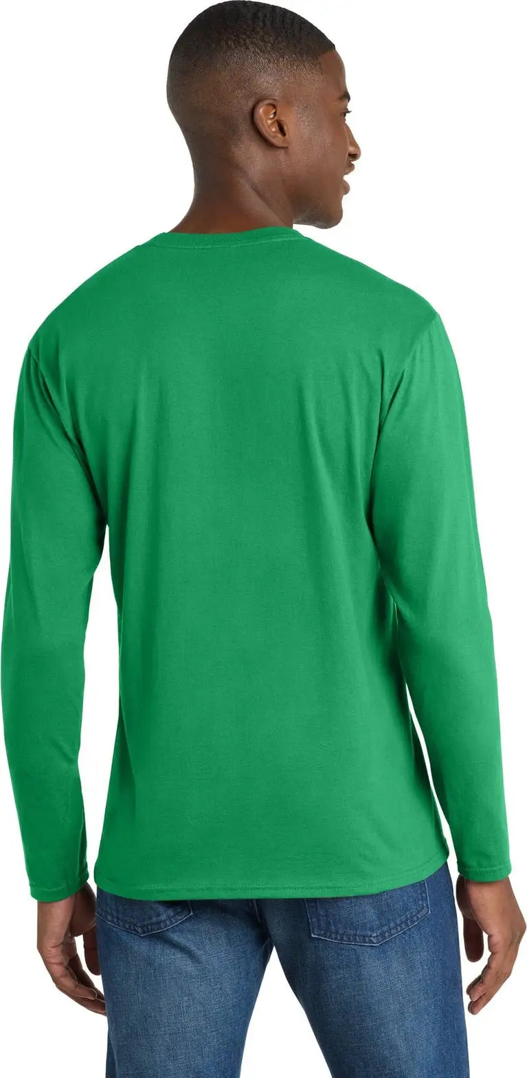 Port & Company Pc450ls co Long Sleeve Fan Favorite Tee - Athletic Kelly