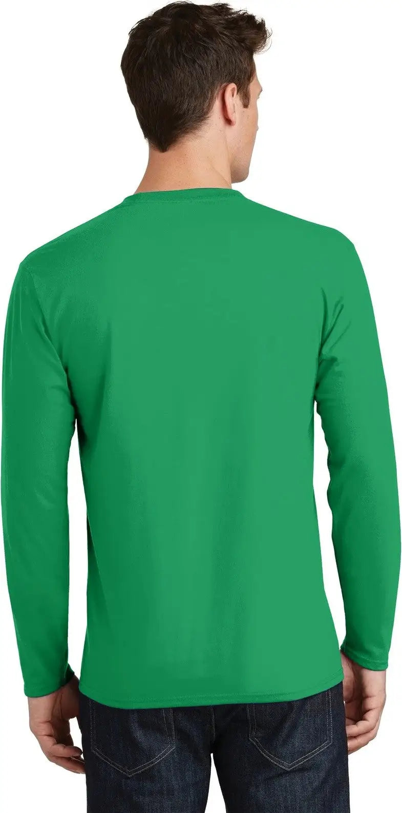 Port & Company Pc450ls co Long Sleeve Fan Favorite Tee - Athletic Kelly