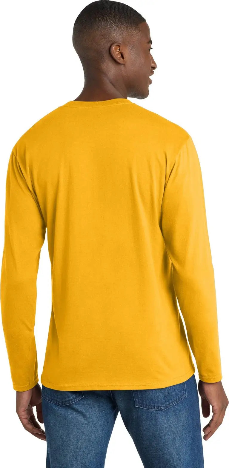 Port & Company Pc450ls co Long Sleeve Fan Favorite Tee - Bright Gold