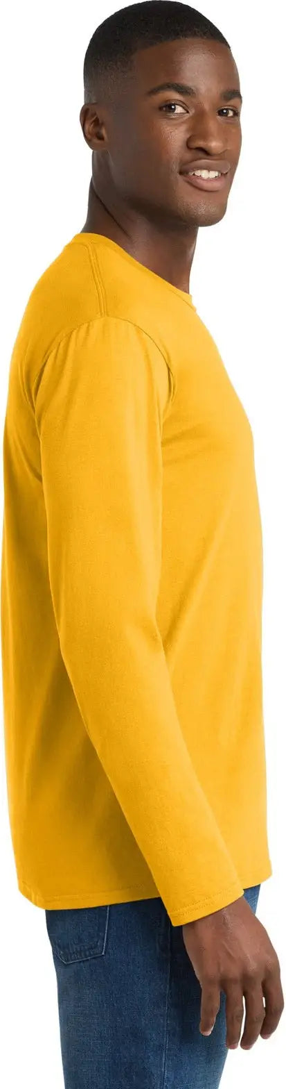 Port & Company Pc450ls co Long Sleeve Fan Favorite Tee - Bright Gold