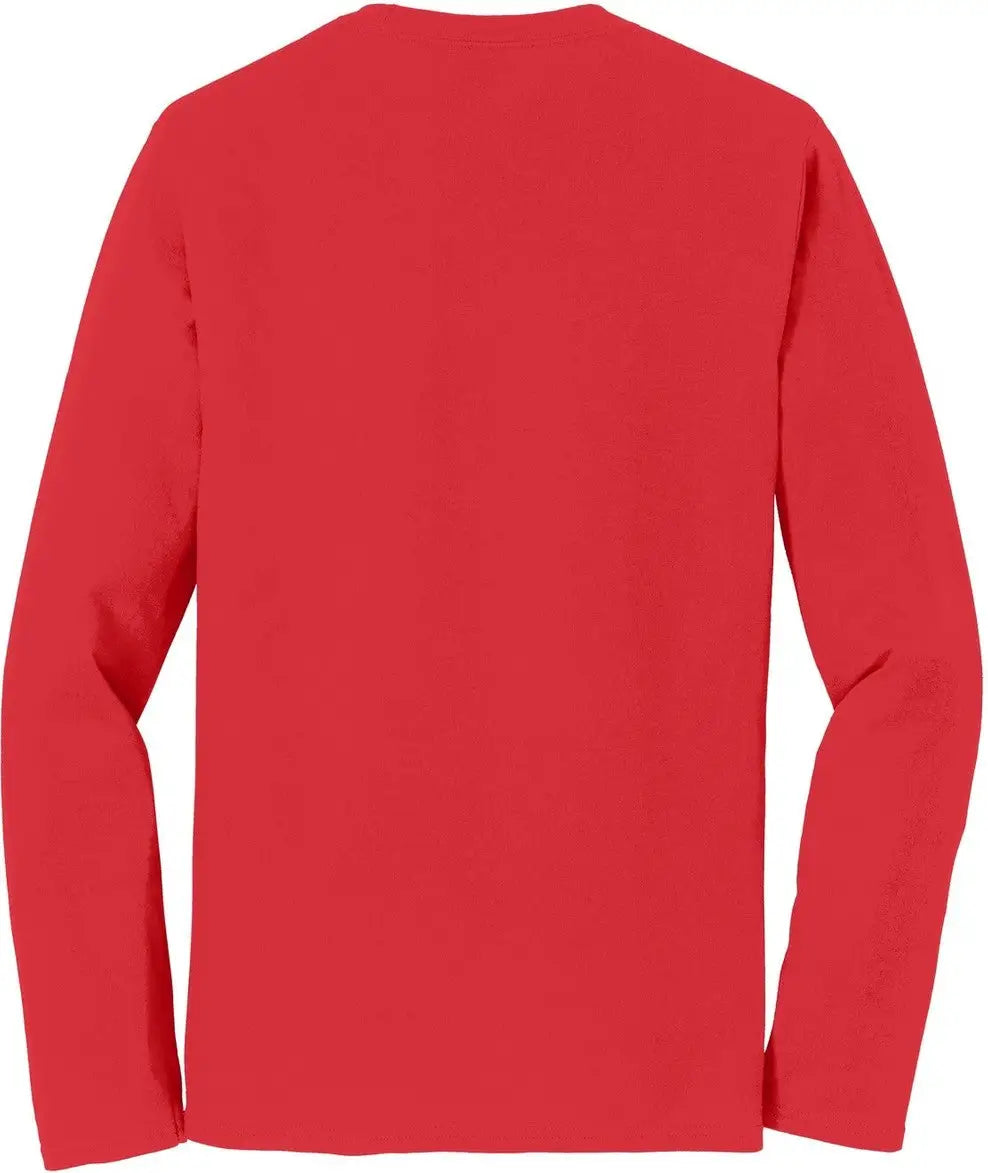 Port & Company Pc450ls co Long Sleeve Fan Favorite Tee - Bright Red - Adult s