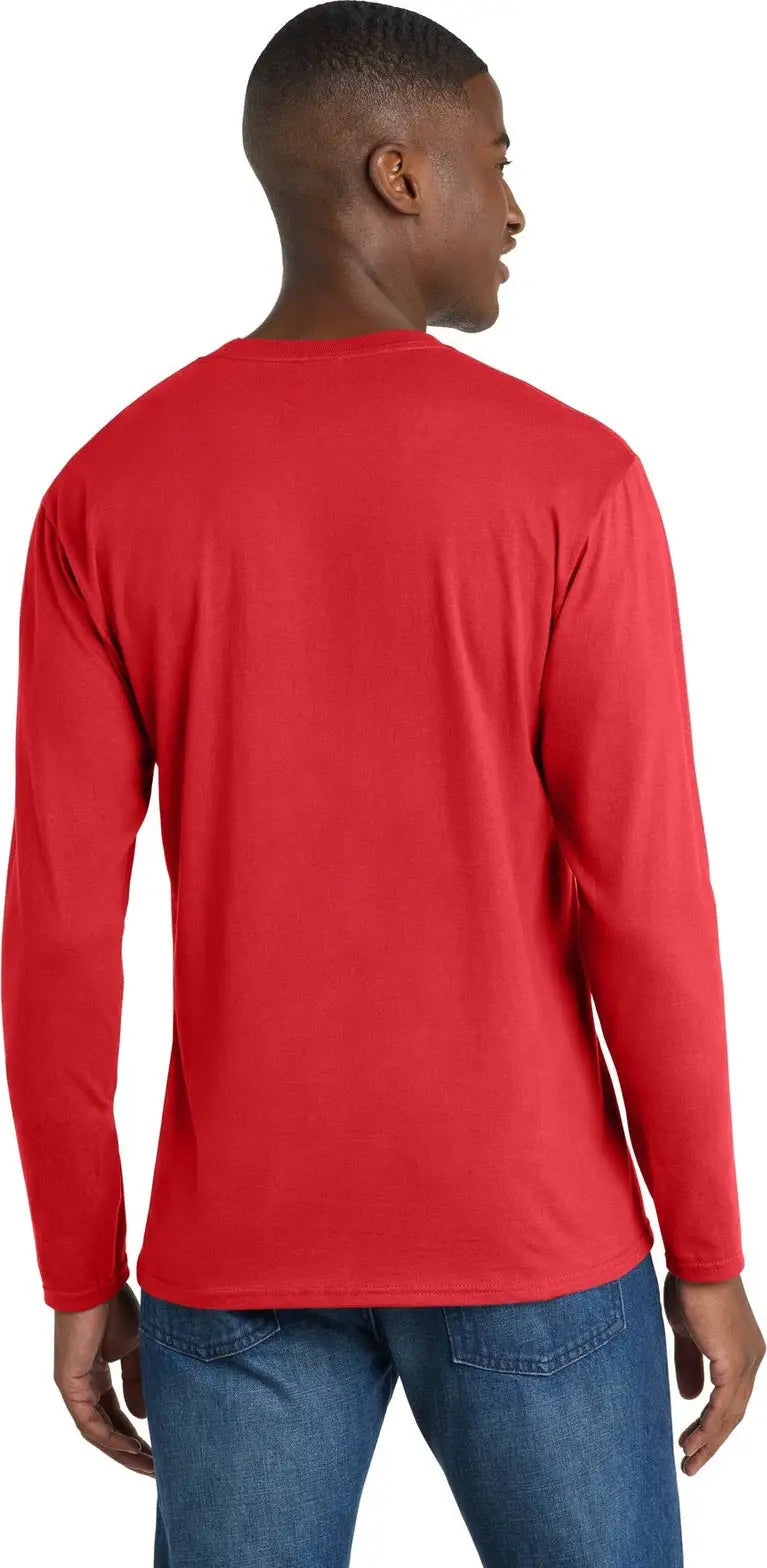 Port & Company Pc450ls co Long Sleeve Fan Favorite Tee - Bright Red