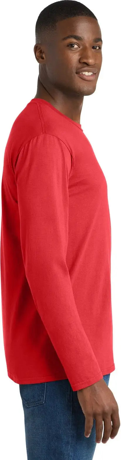 Port & Company Pc450ls co Long Sleeve Fan Favorite Tee - Bright Red