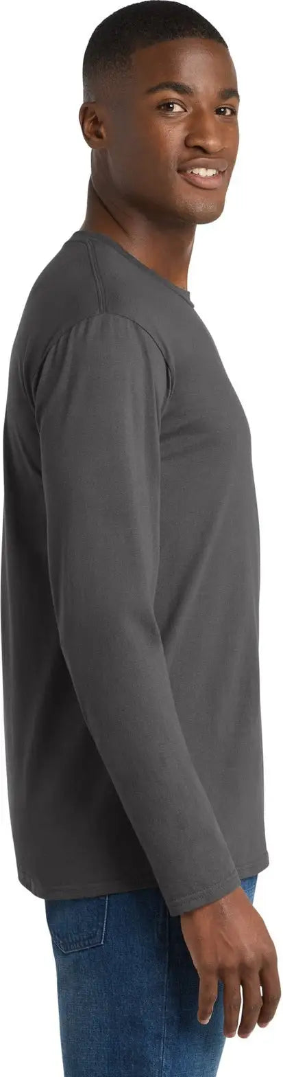 Port & Company Pc450ls co Long Sleeve Fan Favorite Tee - Charcoal