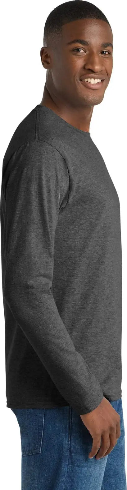Port & Company Pc450ls co Long Sleeve Fan Favorite Tee - Dark Heather Gray