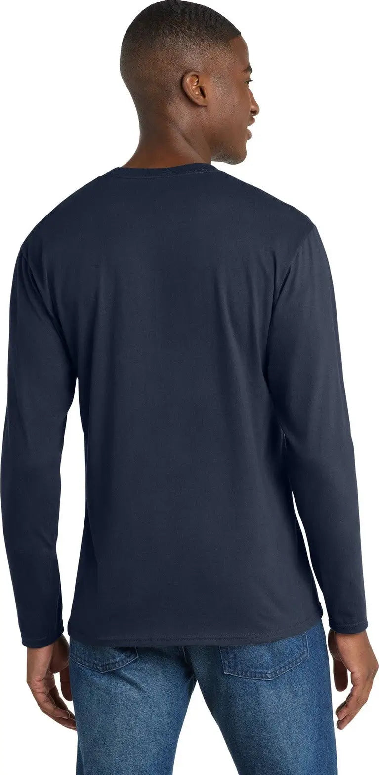 Port & Company Pc450ls co Long Sleeve Fan Favorite Tee - Deep Navy