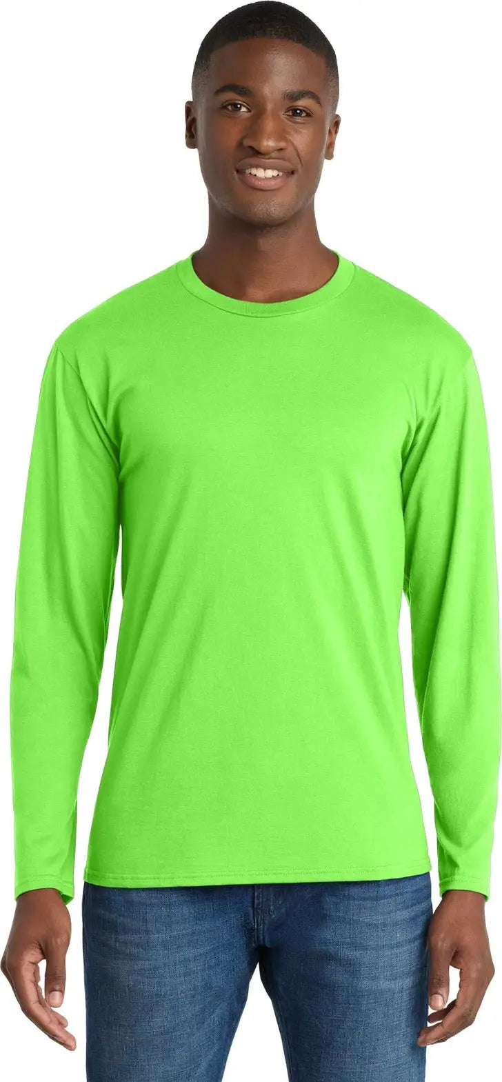 Port & Company Pc450ls co Long Sleeve Fan Favorite Tee - Flash Green
