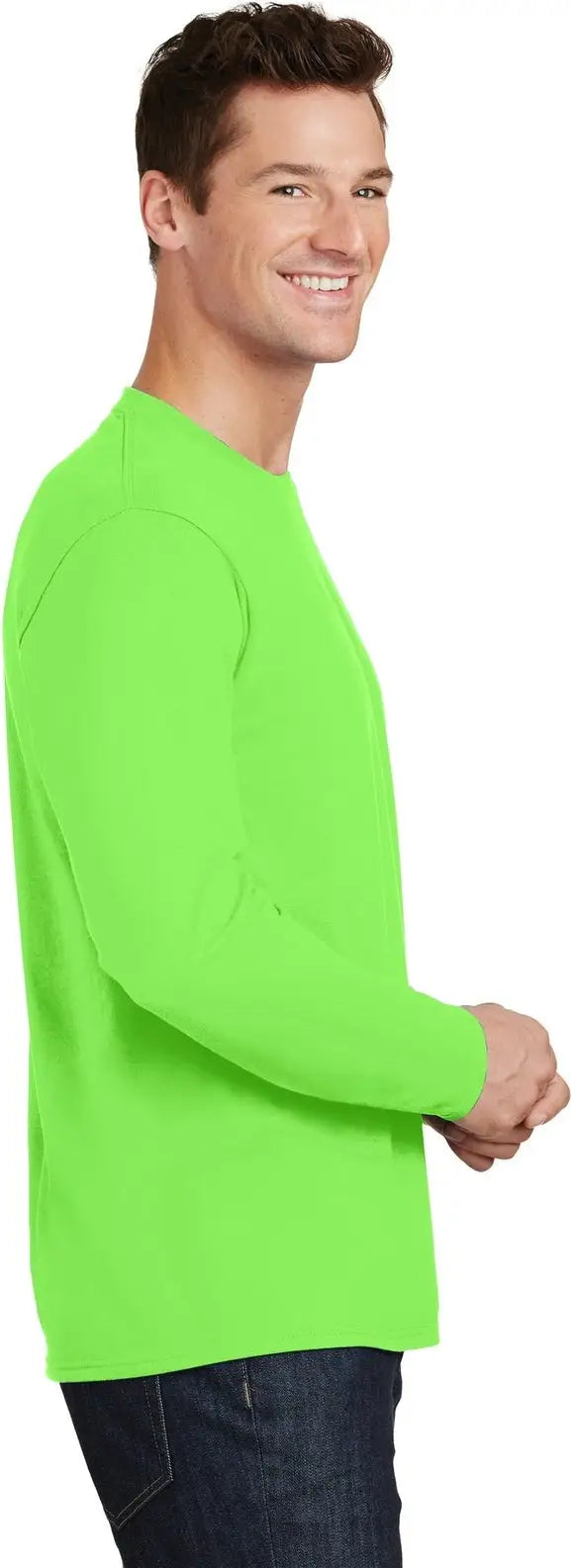 Port & Company Pc450ls co Long Sleeve Fan Favorite Tee - Flash Green