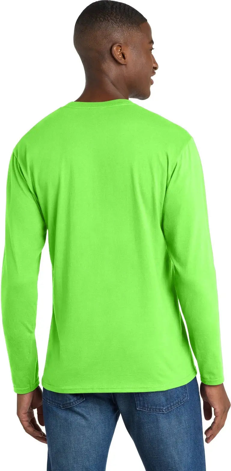 Port & Company Pc450ls co Long Sleeve Fan Favorite Tee - Flash Green
