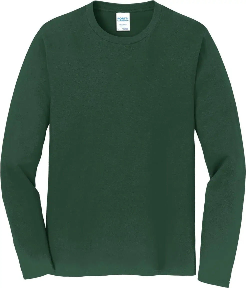 Port & Company Pc450ls co Long Sleeve Fan Favorite Tee - Forest Green