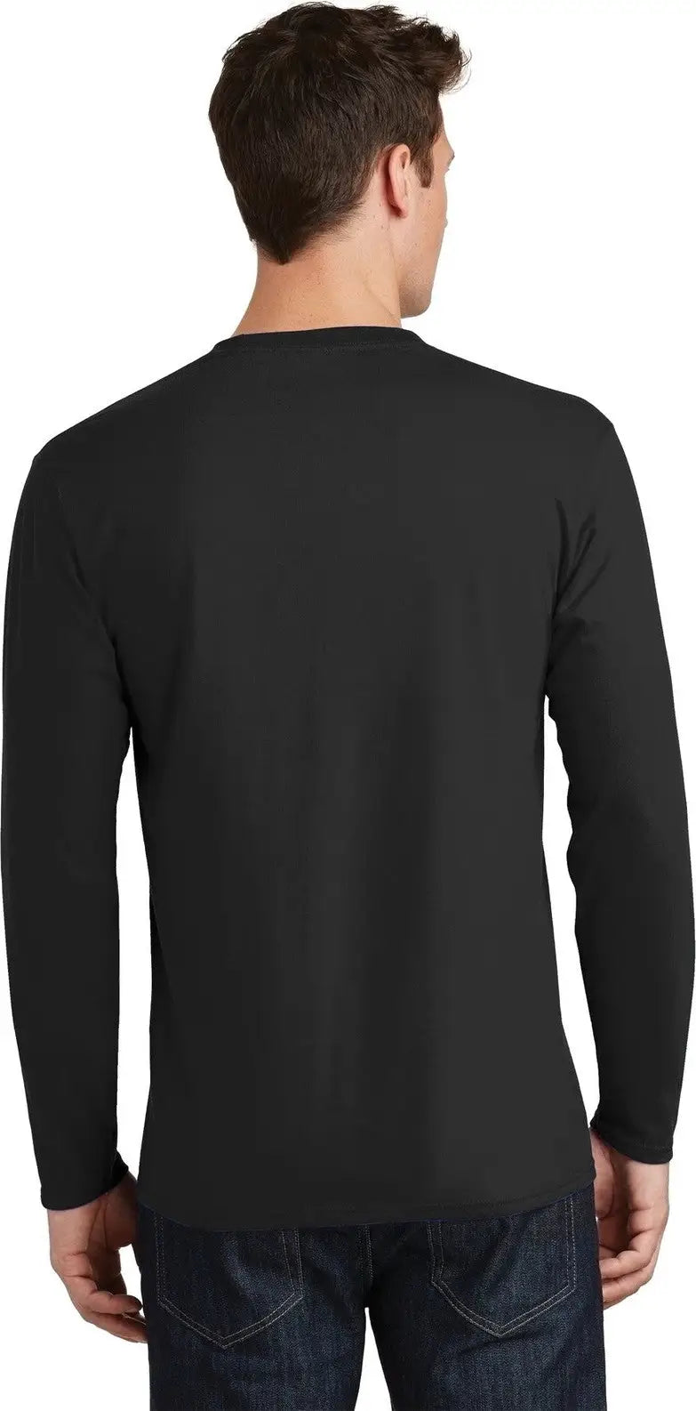 Port & Company Pc450ls co Long Sleeve Fan Favorite Tee - Jet Black