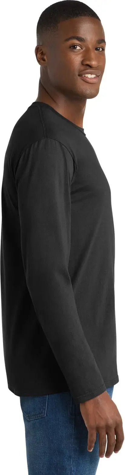 Port & Company Pc450ls co Long Sleeve Fan Favorite Tee - Jet Black