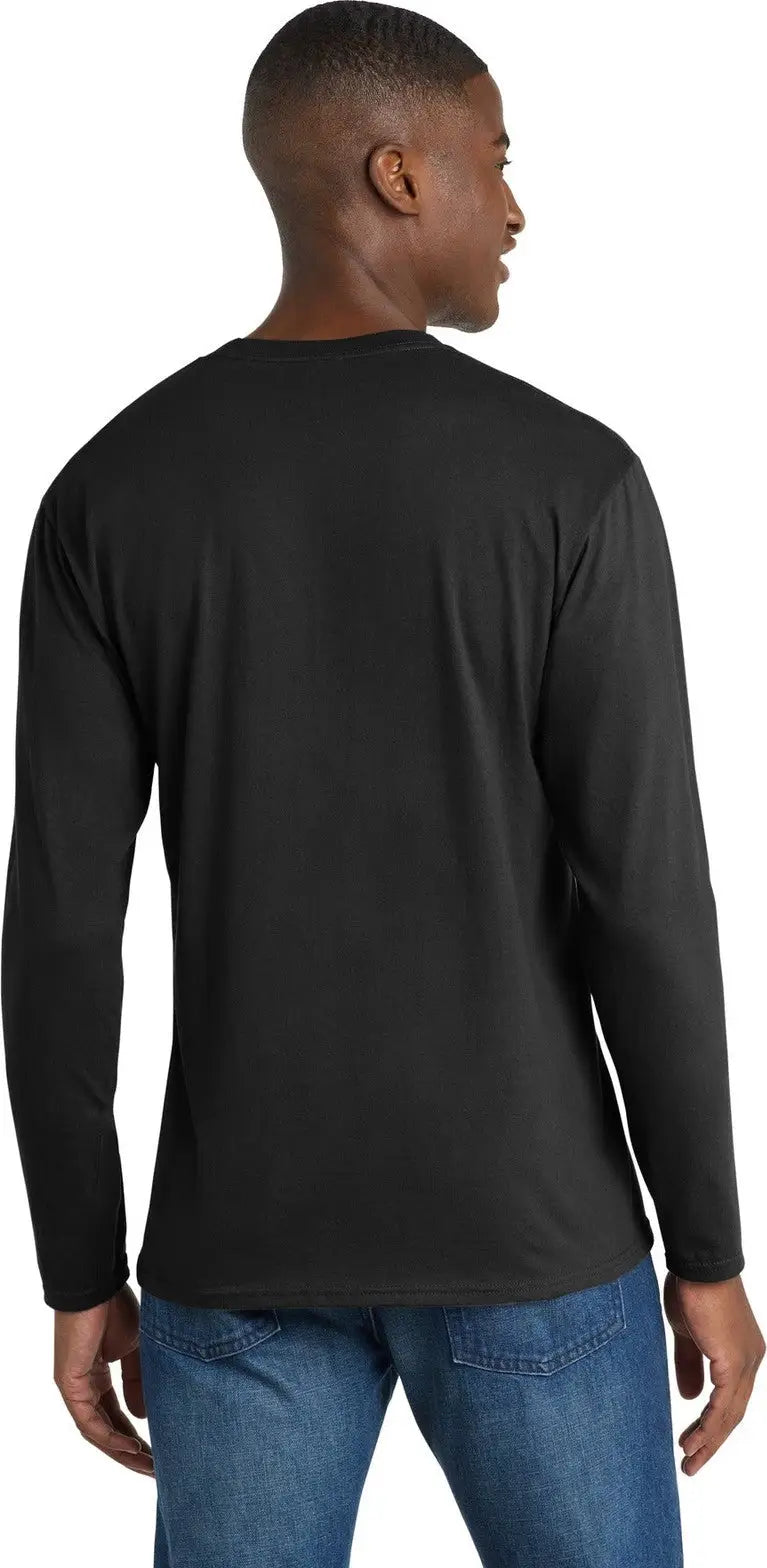 Port & Company Pc450ls co Long Sleeve Fan Favorite Tee - Jet Black