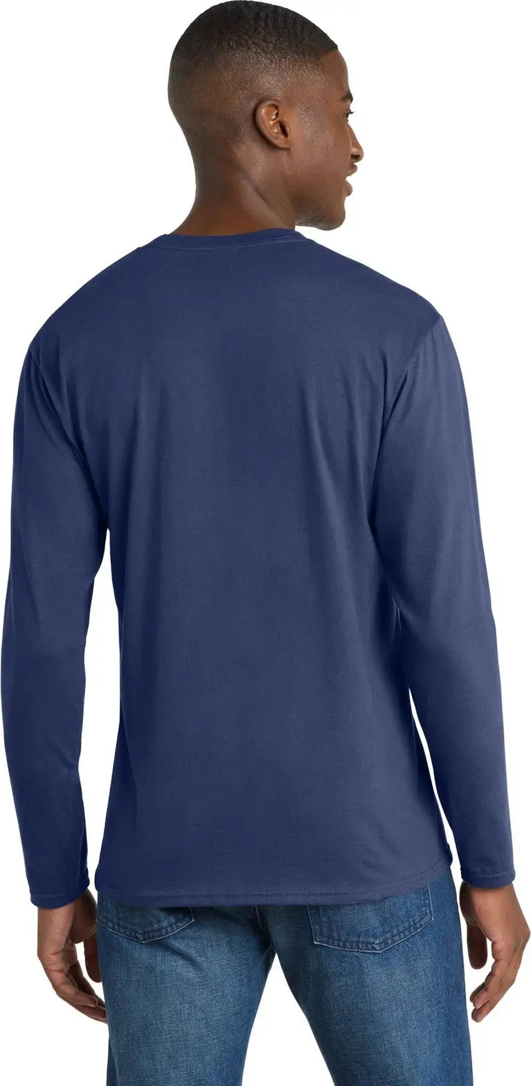 Port & Company Pc450ls co Long Sleeve Fan Favorite Tee - Team Navy