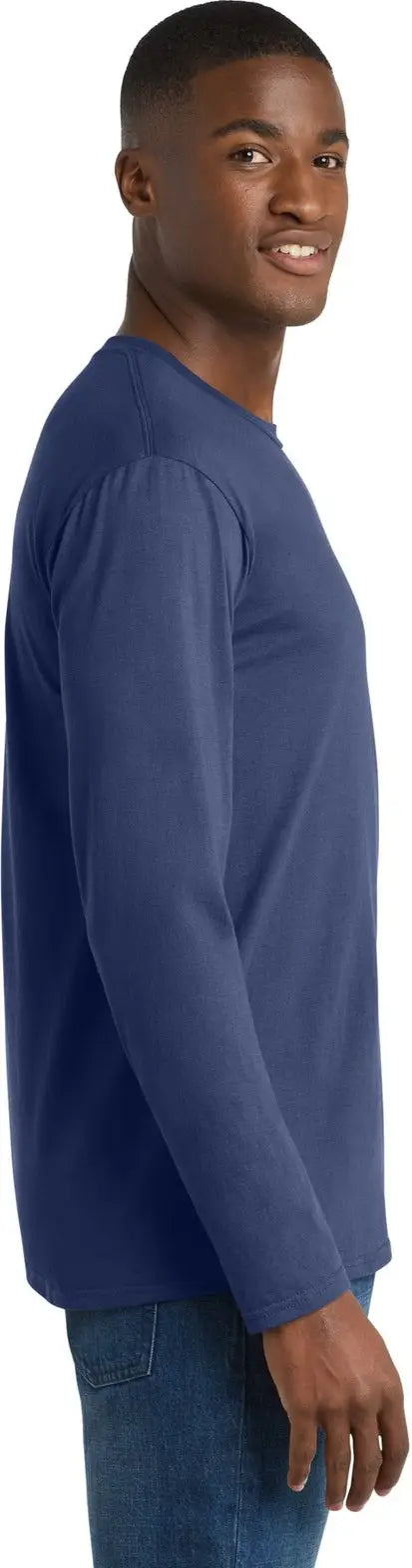 Port & Company Pc450ls co Long Sleeve Fan Favorite Tee - Team Navy