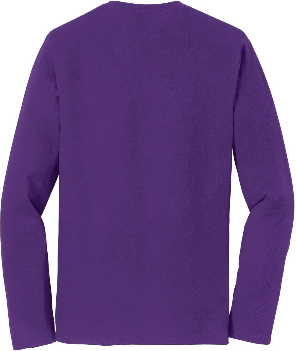 Port & Company Pc450ls co Long Sleeve Fan Favorite Tee - Team Purple - Adult s