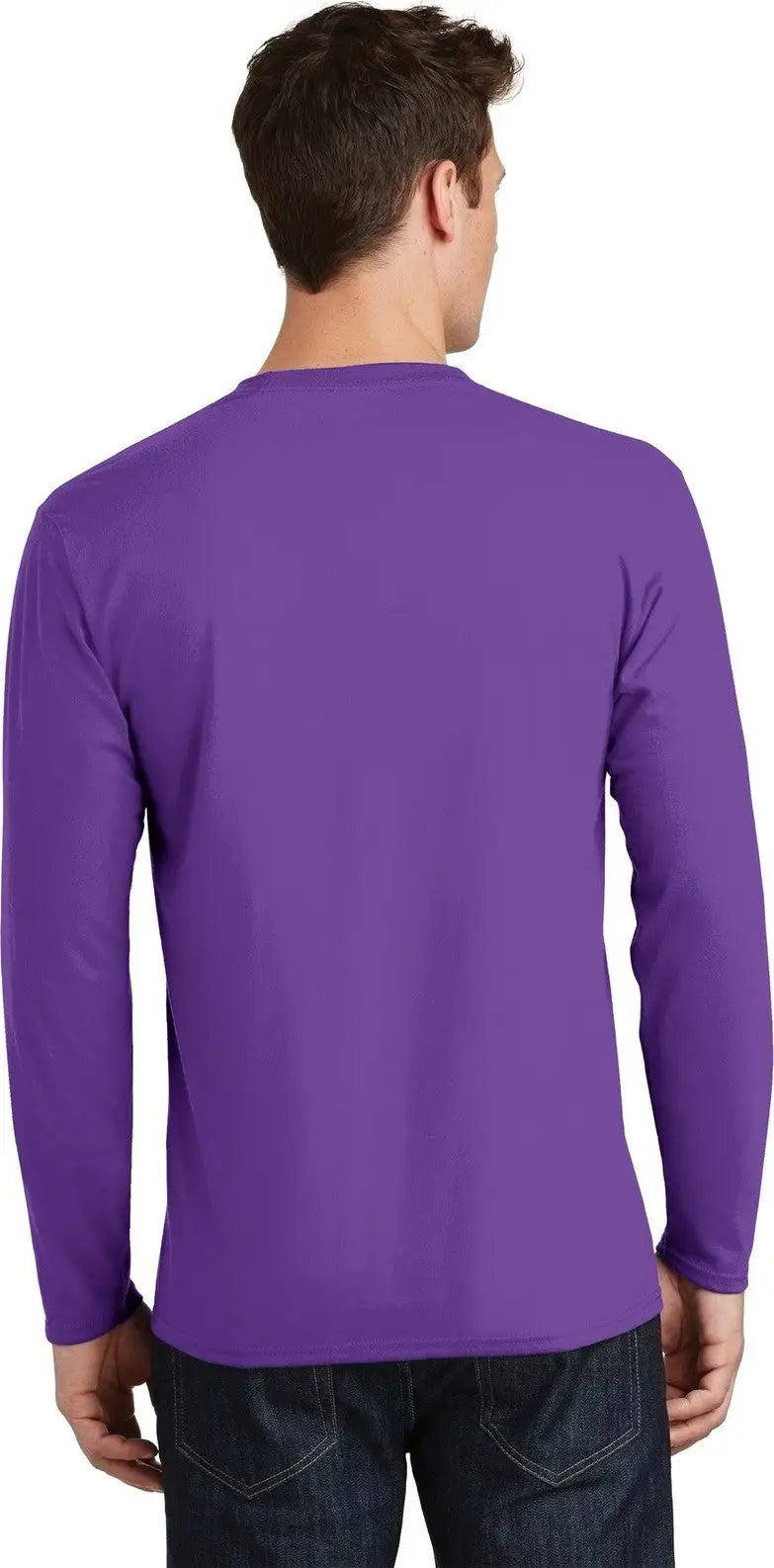 Port & Company Pc450ls co Long Sleeve Fan Favorite Tee - True Purple