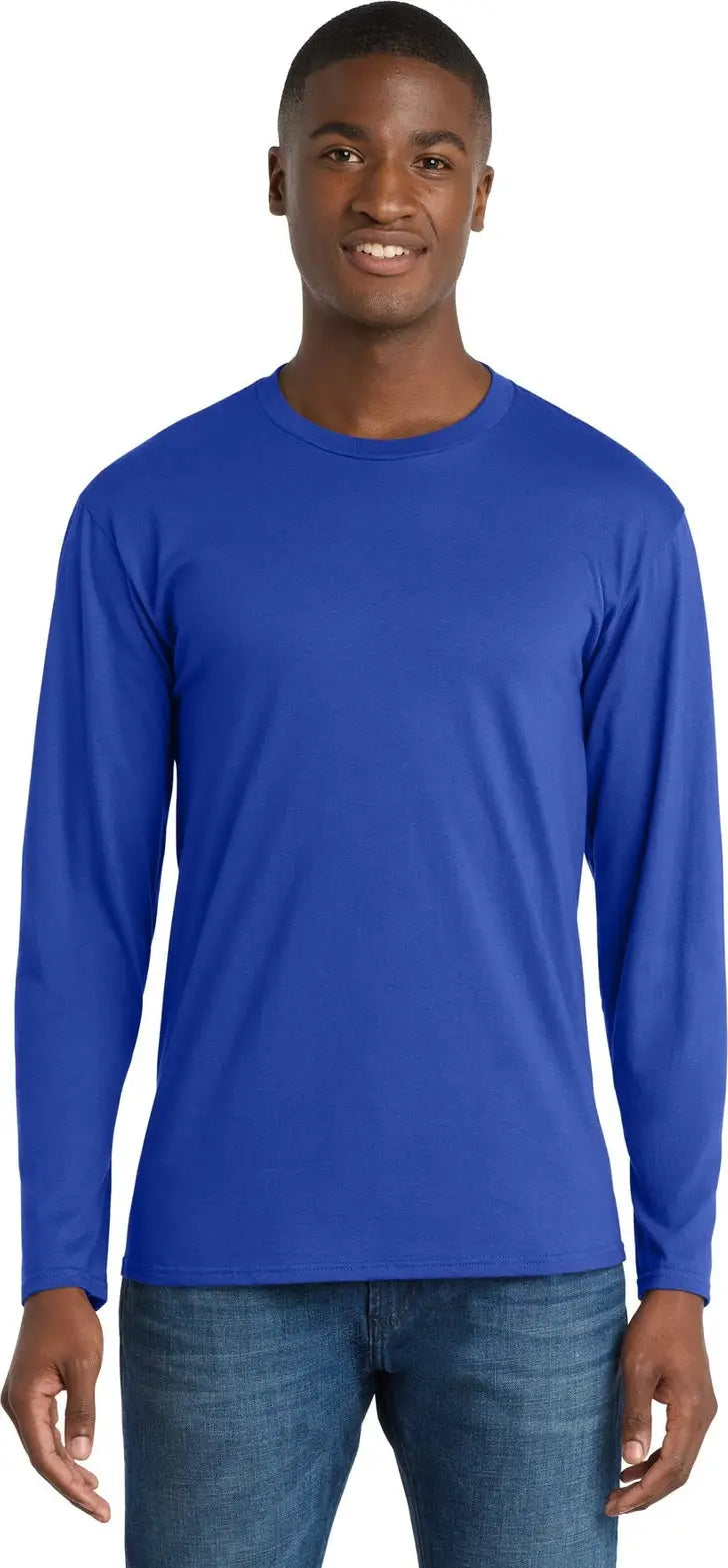 Port & Company Pc450ls co Long Sleeve Fan Favorite Tee - True Royal